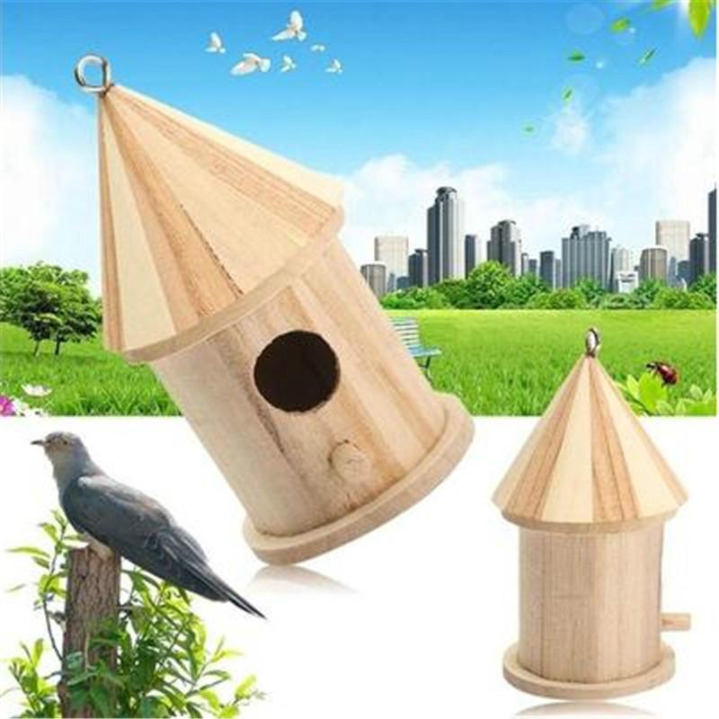 Birdhouse Wooden Bird House Garden Nest Hanging Home Feeder Outdoor Decor YD Birdhouse Wooden Bird House Garden Nest Hanging Home Feeder Outdoor Decor YD