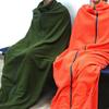 Outdoor Portable Travel Camping Fleece Sleeping Bag Suit Cover Liner Blanket Zipper Quilt Mat