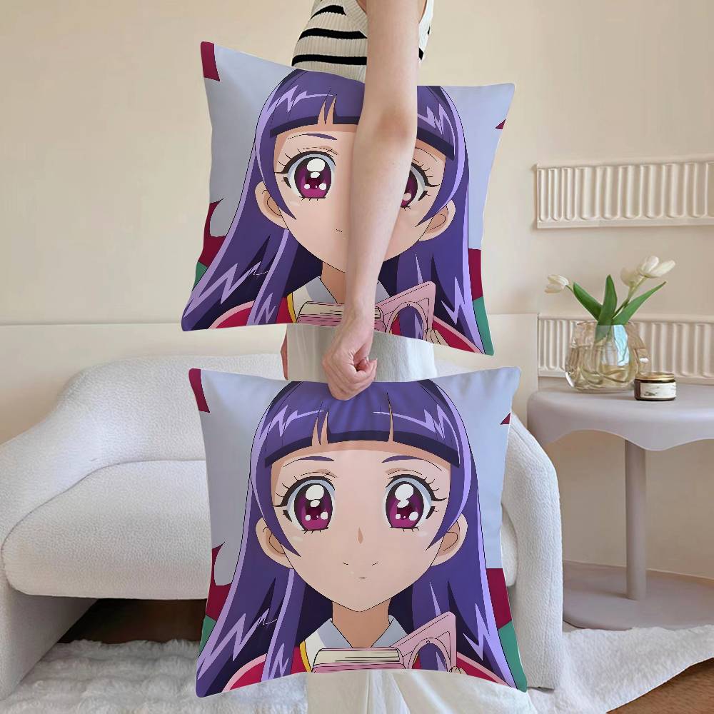R-Riko Izayoi Pillow Case Sofa and Living Room Decorative Cushion Covers Dust-proof and Mite-proof Invisible Zipper