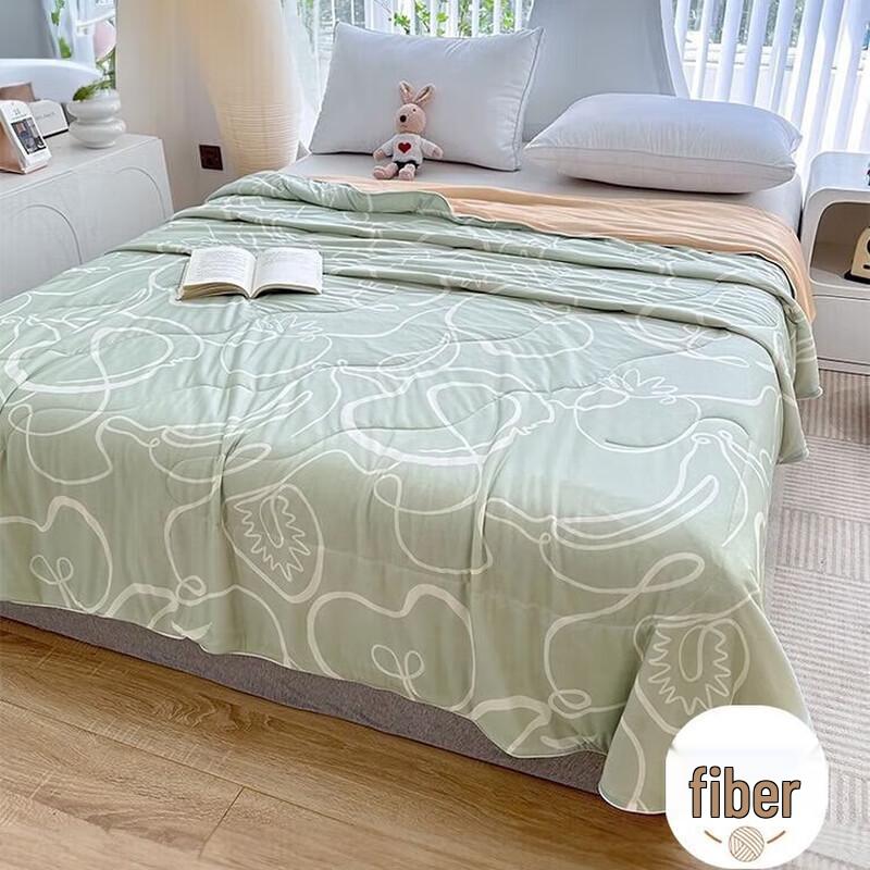 

Printed Ice Silk Summer Cooling Quilt