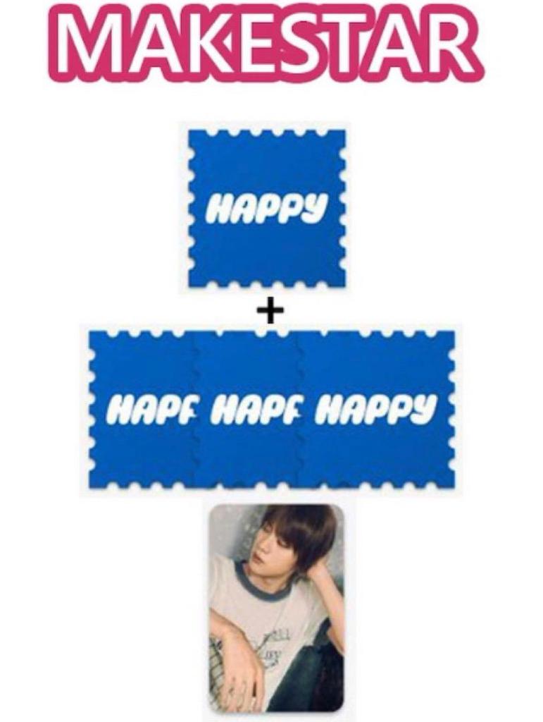 [USED] BTS Jin HAPPY Korea MAKESTAR Purchase Bonus