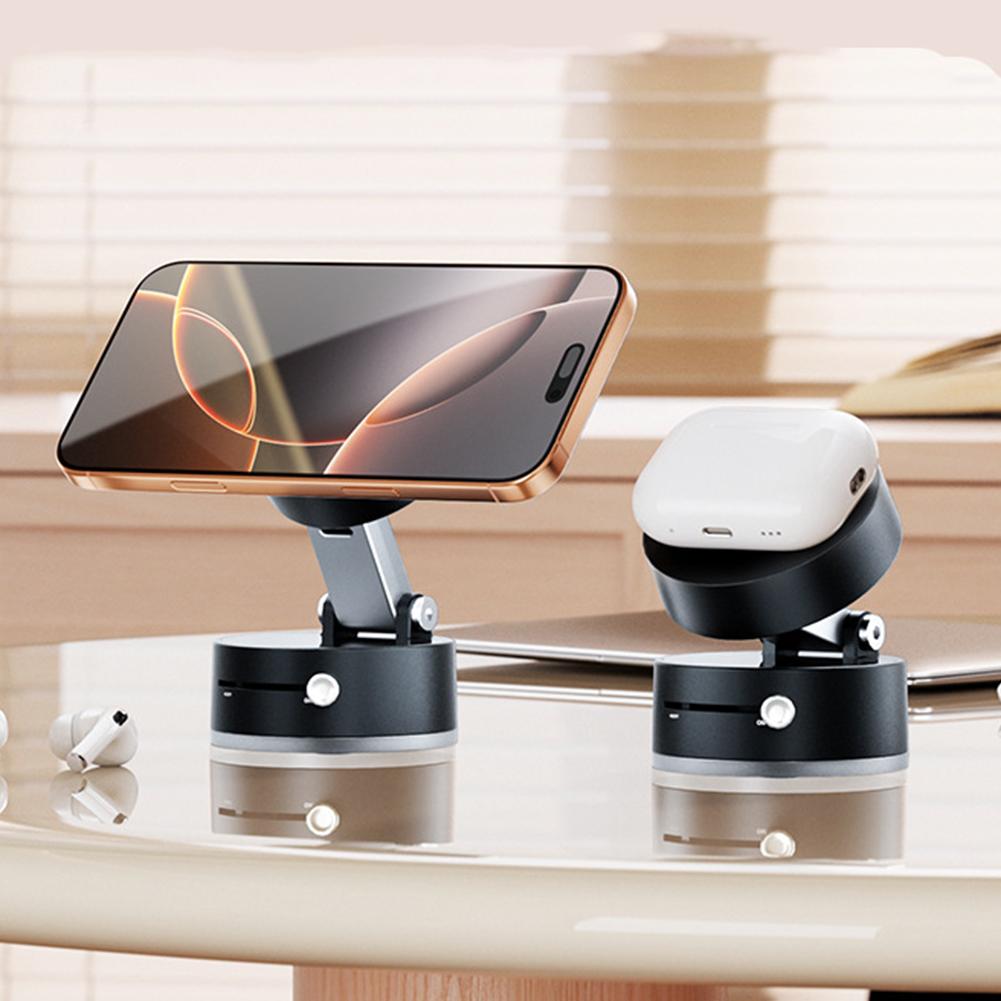 Suction Cup Car Phone Holder Magnetic Cell Phone Holder Foldable Adjustable Navigation Stand Bracket Hands-Free  for Iphone