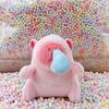 Pink Plush Capybara Doll Cute Cartoon Capybara Doll Kawaii Keychain Pendant  Birthday Gift