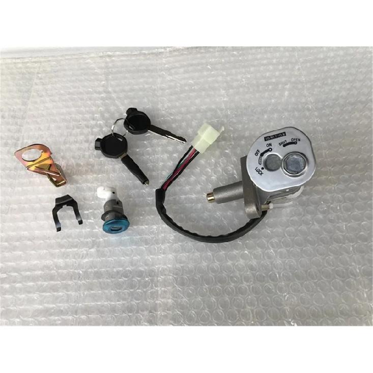 Motorcycle Lgnition Switch Lock Key Set For Scooter Keeway Hurricane 50 90 KW50QT-2 QJ50QT-2 RX150 BWS125 BWS150 GY6 125 150