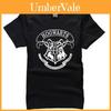 Womens Geometric Print Cotton Blend Tee Loose Fit Round Neck Office Commute Casual