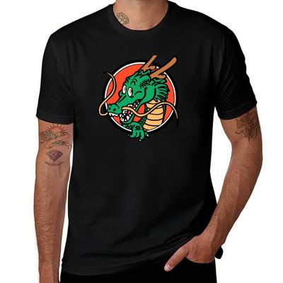 Dragon TShirt Basic Solid Color Casual Tee Shirt TShirt