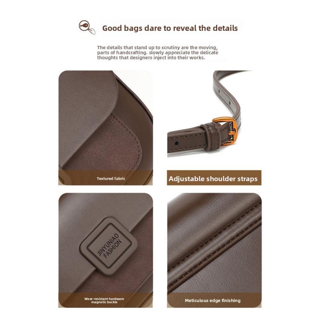 Tasche für Damen, Kleine quadratische Tasche, Hochwertig, Trendig, Vielseitig, Lässige Umhängetasche