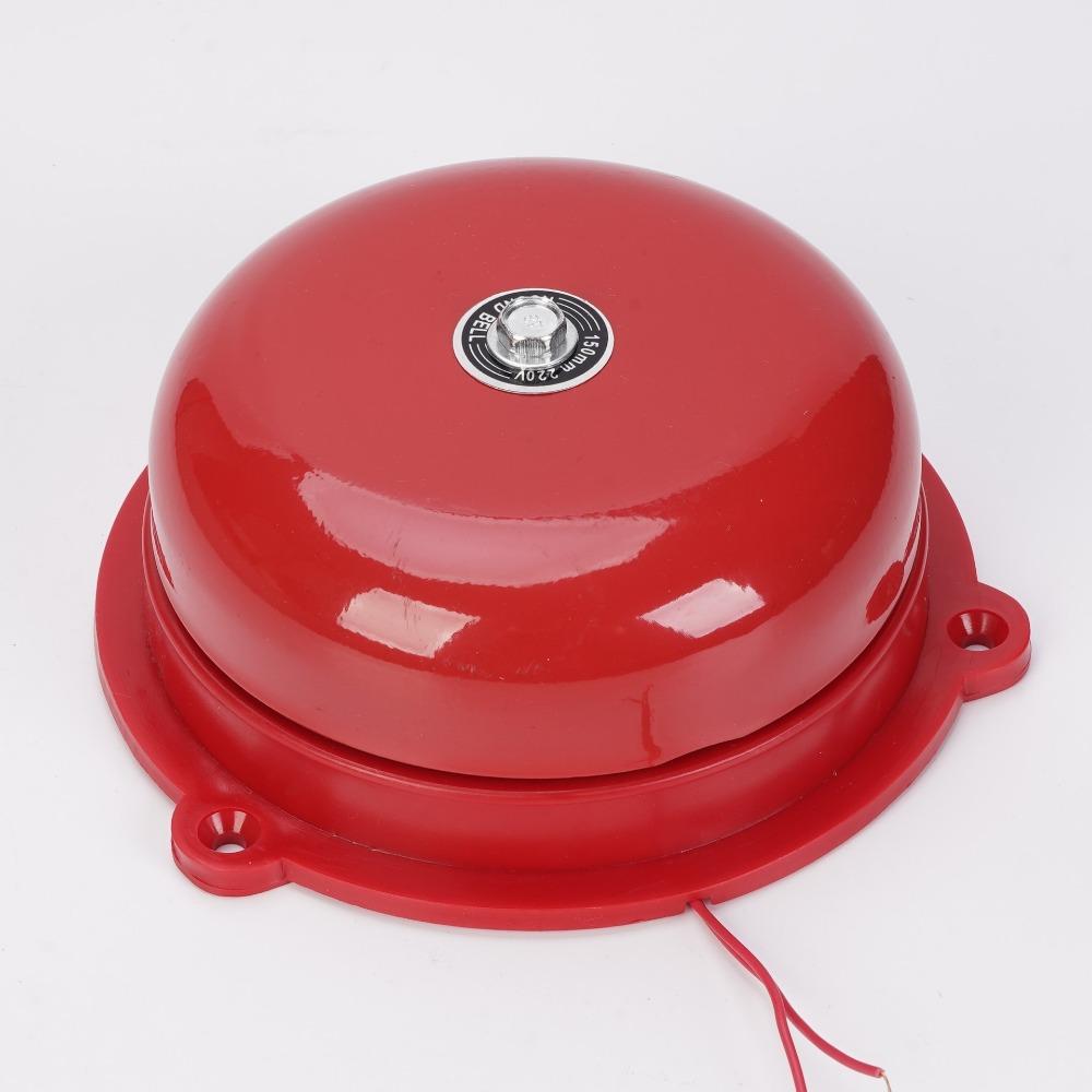 AC 220V Point Fire Alarm Waterproof Manual Call Alarm Bell Fire Alarm Bell  Office Entrance