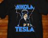 Nikola Tesla T-Shirt, Jared Swart Pop Art Design