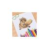 Souyos 72-Color Oil-Based Colored Pencil Set for Coloring and Drawing, with Storage Case and Pencil