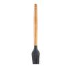 1Pcs Silicone Wood Handle Gray Spatula, Soup Spoon, Spatula, Spaghetti Noodle, Kitchen Cooking Tools, Kitchen Utensils Tableware