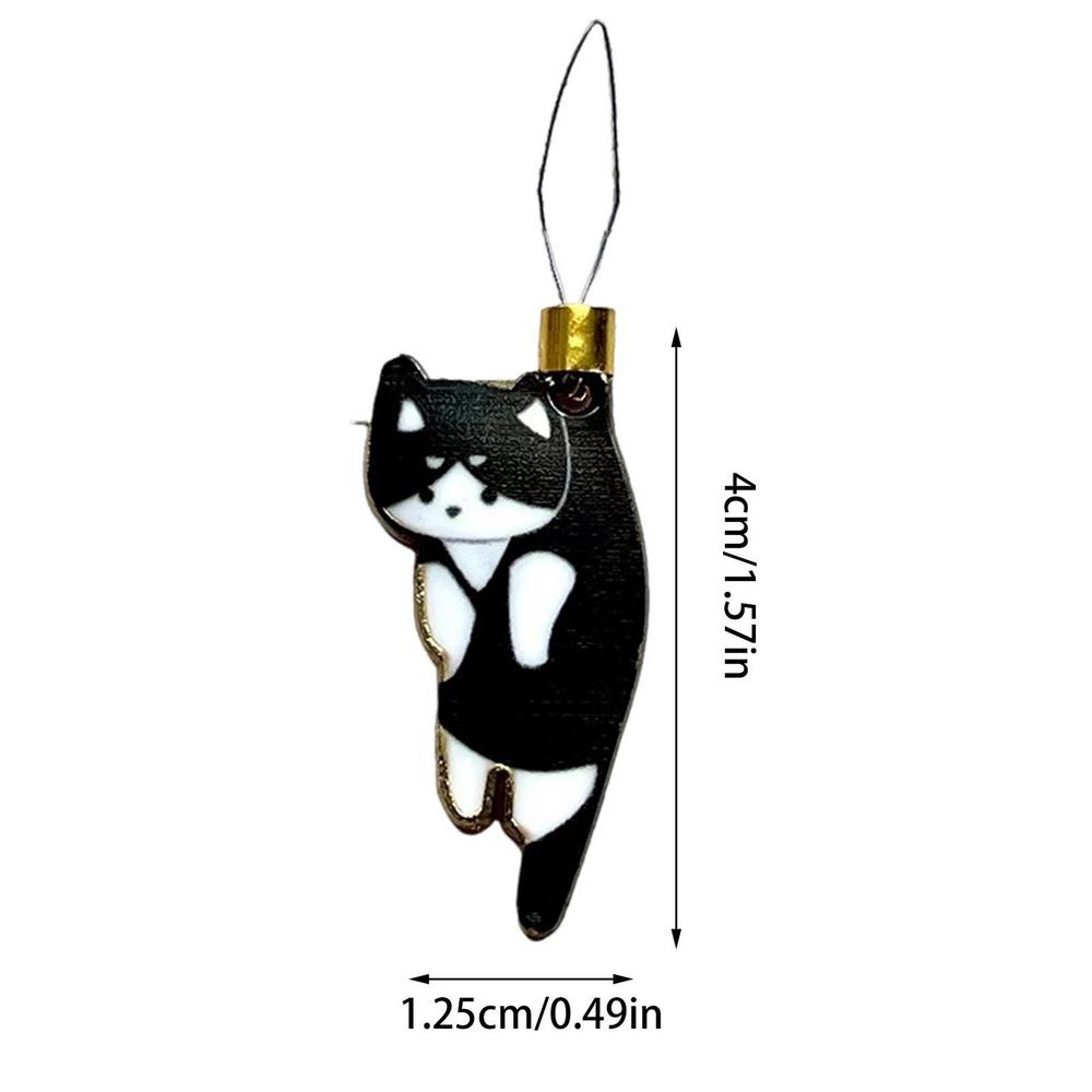 Cartoon Cat Threader Mini Cartoon Manual Threader Alloy Needle Threader Household DIY Sewing Accessories Punch Hand Sewing Tool
