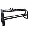Yimai Fixed Steel Dumbbell Set with Dual Rack - 330kg (10 Pairs)