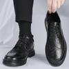 Fashion Men's Classic Retro Brogue Shoes Patent Leather Mens Lace-Up Dress Business Office Shoes Men Party Wedding Oxfords Sizes 38-44