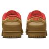 Nike Dunk Low Bronzine Sesame Picante Red Women's Skate Shoes Sneakers FQ8897-252