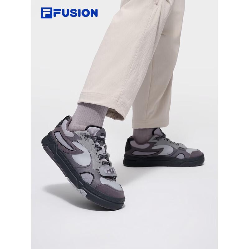 FILA FUSION BANK Couple s Velcro Low-Top Skate Shoes 45
