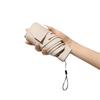 Capsule Sun umbrella Women's sunscreen anti-UV sunshade Clear umbrella dual-use mini five folding super light compact portable