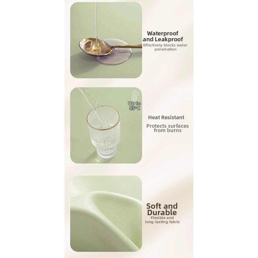 Waterproof Desk Mat Non-Slip Desk Blotter Pad Mouse Blotter Pad Large Table Mat  Bedroom