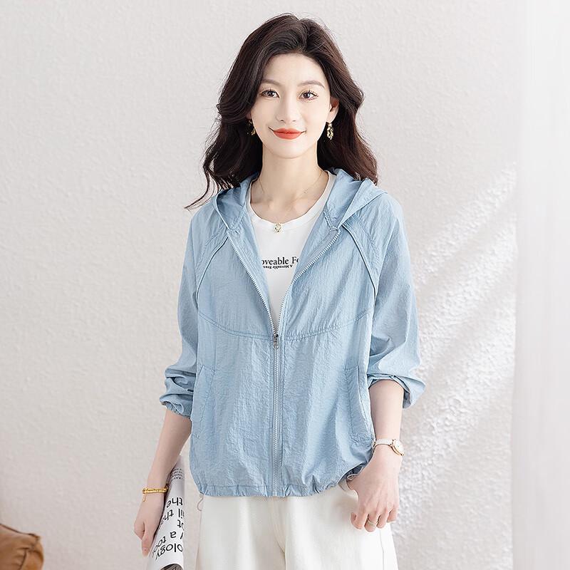 Silverbush Women s Loose Fit Hooded Jacket L