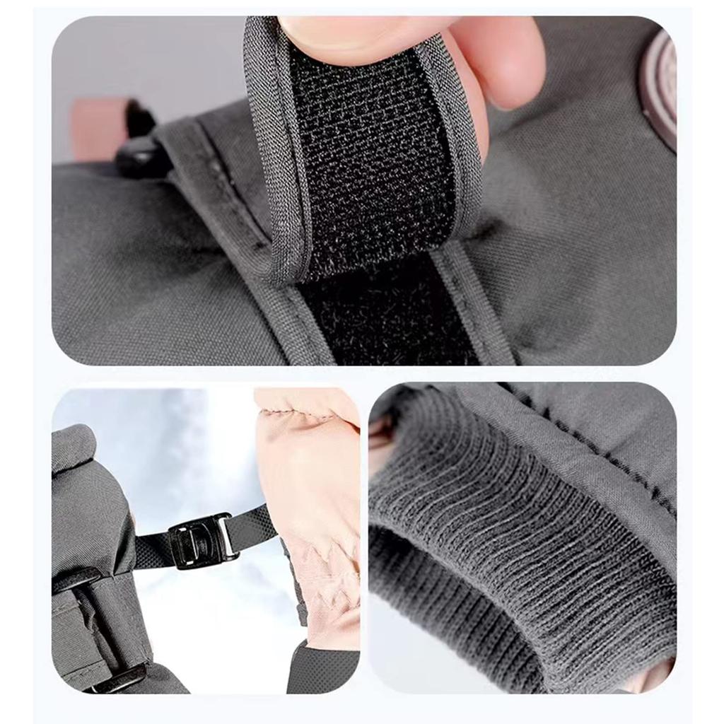 siawadeky Ski Cold Weather Sports Snow Cold Smartphone Loss Ideal for Mountain Snow and Snow Removal Gloves Women's Gloves, Gloves, Gloves, Windproof,