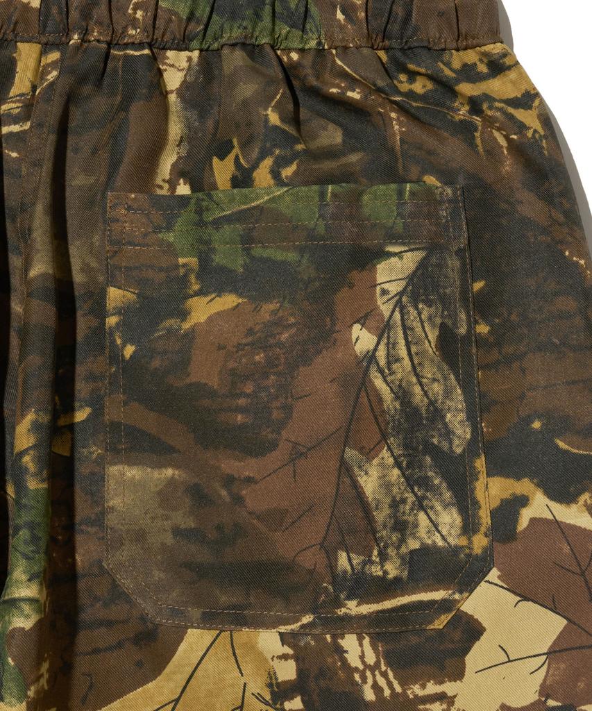 BROWNBREATH Tag Camouflage Banding Pants - Brown