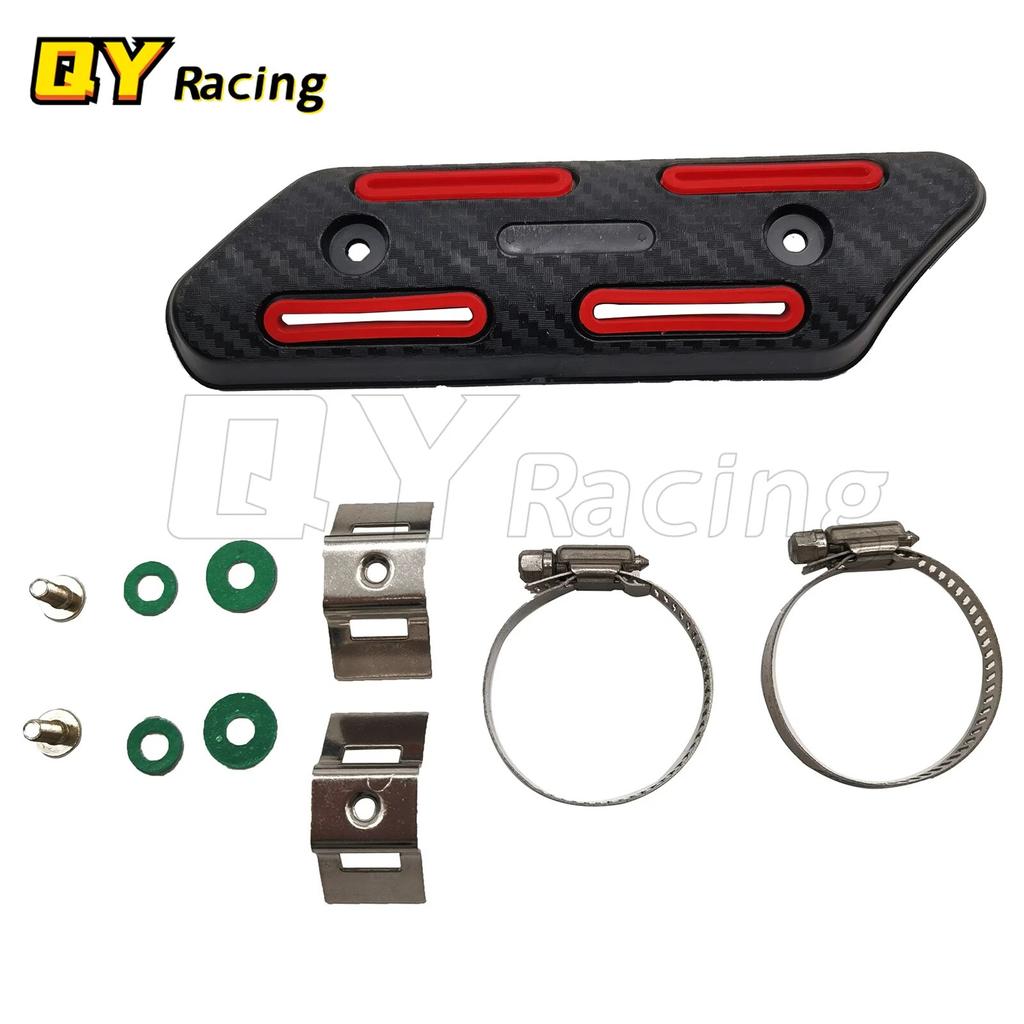 Motorcycle  Exhaust Heat Protector Shield For Honda CRF250 CRF450 CRF250X CRF450X Beta 350 390 430 480 RR 4 STROKE