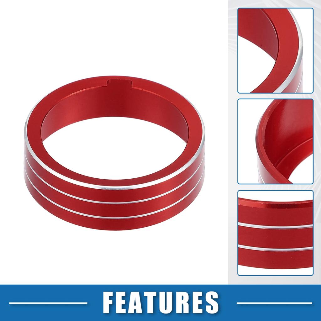 A ABSOPRO Air Conditioner Dial Cover Air Conditioner Ring Switch Knob Cover AC Button