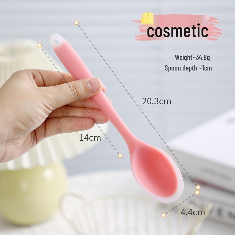 Food-Grade Silicone Spoon for Soup, Jam, and Stirring - Kid-Friendly