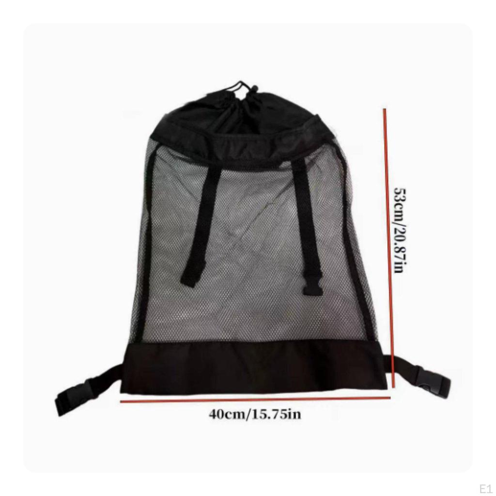 Golf Push Cart Storage Bag Extra Large Capacity Trolley Convenient to Install
