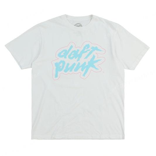 

Daft Punk T-Shirt Summer Men Cotton Tops Tees Women Casual Clothing Unisex Women Fashion Solid Color Short Sleeve Streetwear 4XL