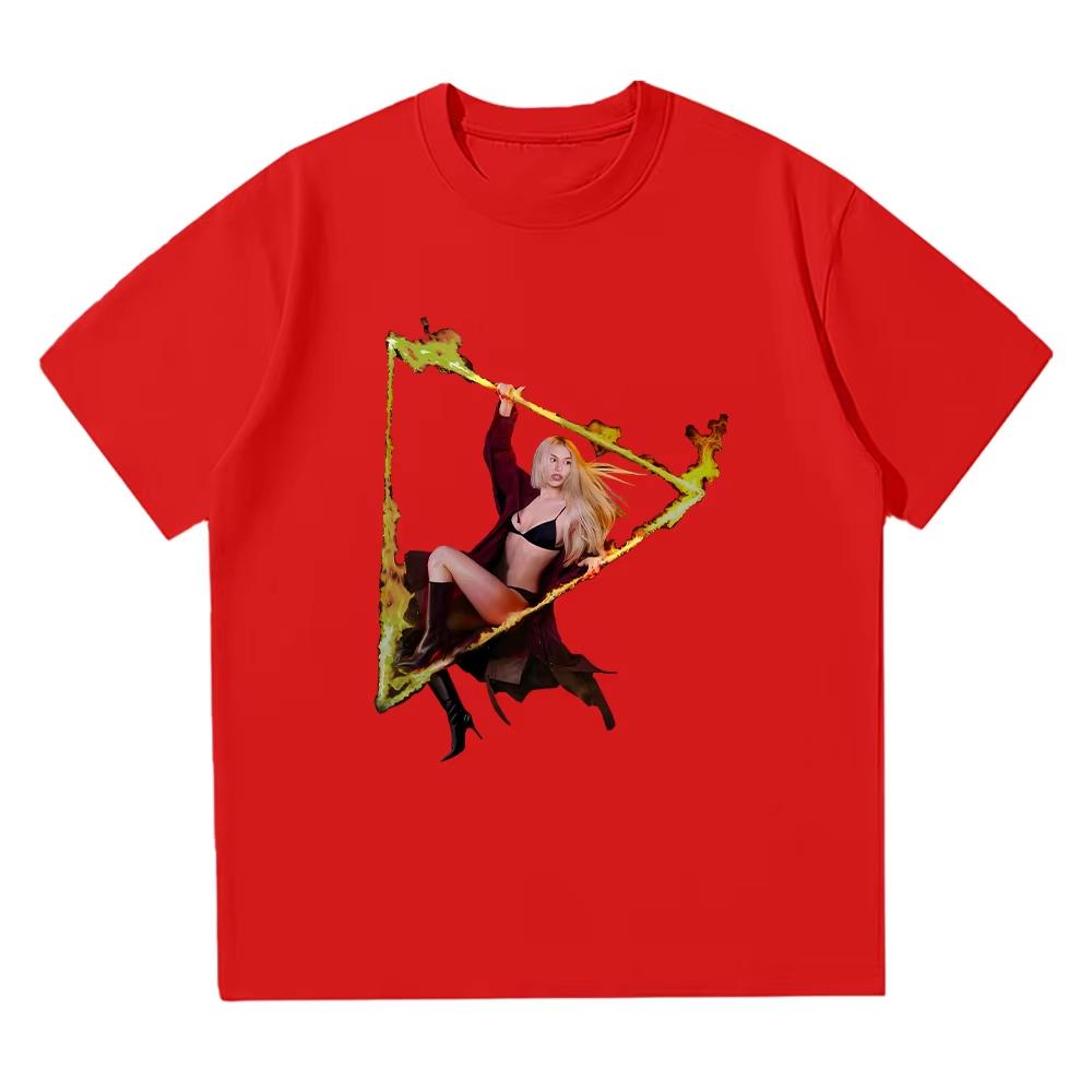 Klicke nicht auf Play Das Album T-Shirt Mode Damen/Herren Baumwoll-Tees Lässig Kurzarm Sommer T-Shirts Herbst- und Winterunterwäsche