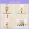 Adorable Rabbit Plush Doll Keyring With Pp Cotton Filling For Bags And Kids