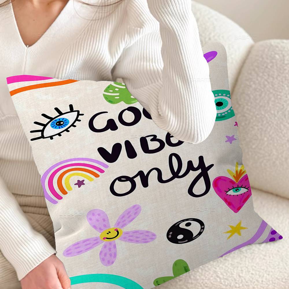 

Funny Turkish Lucky Evil Eye Pillow Cover For Bedroom Room And Living Room Sofa Decorative Cushion Cover 30cmx30cm