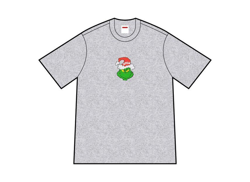 Supreme Grinch Tee Heather Grey M