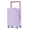 LONE WOLF Stylish ABS&PC Zipper Travel Suitcase