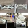 49MD Plastic Collar Insert Adjustable Collar Stay For Maintaining Crisp Shirt Looking