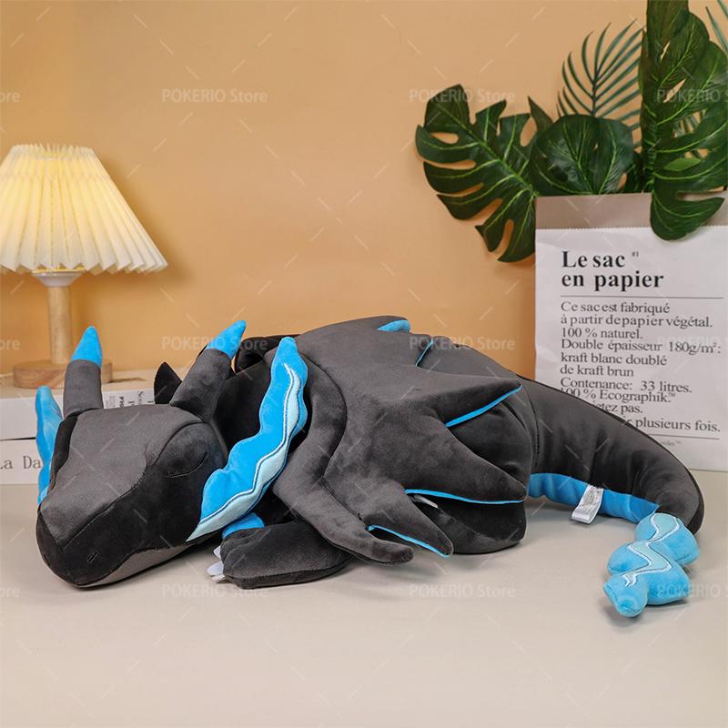 Pokemon Sleeping Umbreon Mega Charizard X Chien-Pao Plush Toys Cute Anime Garchomp Charmander Kyogre Soft Stuffed Pillow Gifts