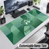 Custom Name Text Mouse Pad Hibernian FC Personalized Desk Pad For Work And Gaming