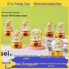 New Butter Bear Crystal Ball Toy: Trendy Blind Box Desktop Ornament for Douyin Live Streaming