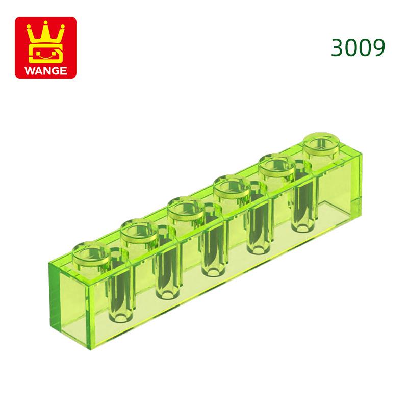 Non-Toxic 42 Pcs/Lot 3009 1X6 Dots High Basic Building Blocks Accessories Compatible With Bricks Diy Children Toys Assembly Gift Box