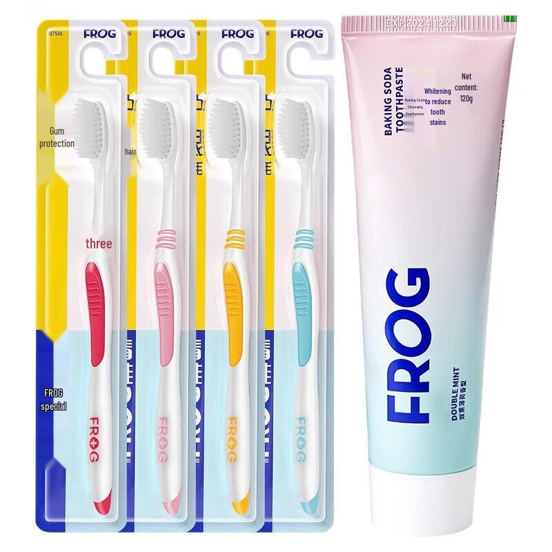 Frog HY009 Toothbrush & Toothpaste Value Pack