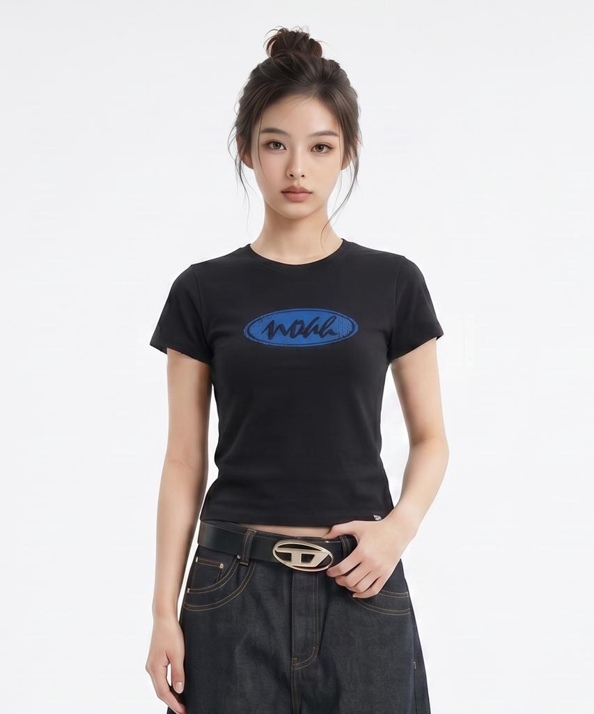 Peideu Pd Noah Slim Fit Short Sleeve T-Shirt Black