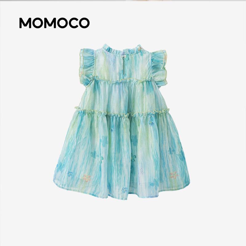 MOMOCO Girls' Summer Sleeveless Dress