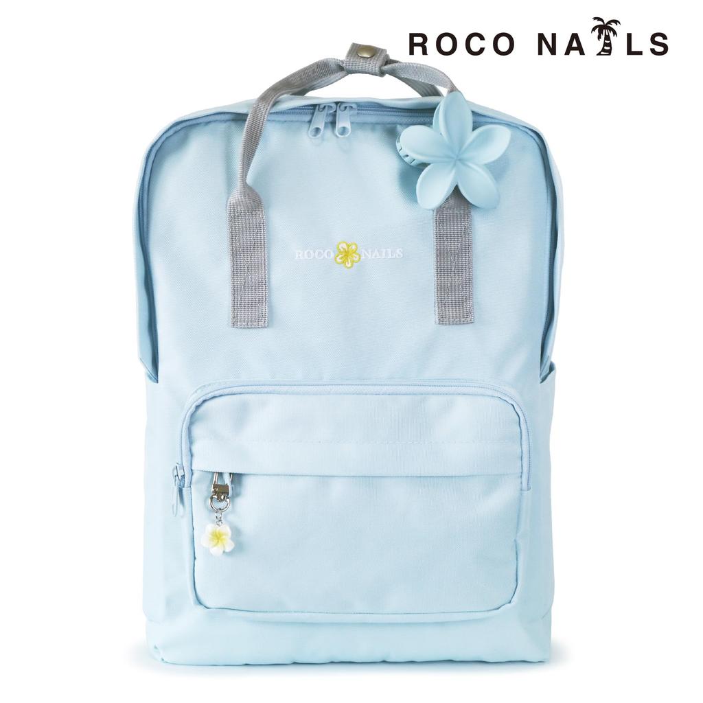 ROCO NAILS Backpack Large Capacity School Light Blue Suitable for High School Elementary School and Junior High School Students Perfect for School and