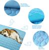 2025 Upgraded Ice-Cool Summer Pet Cooling Mat and Bed Sweat-Absorbent Fabric Available in 4 Sizes for Small Medium and Large Pet