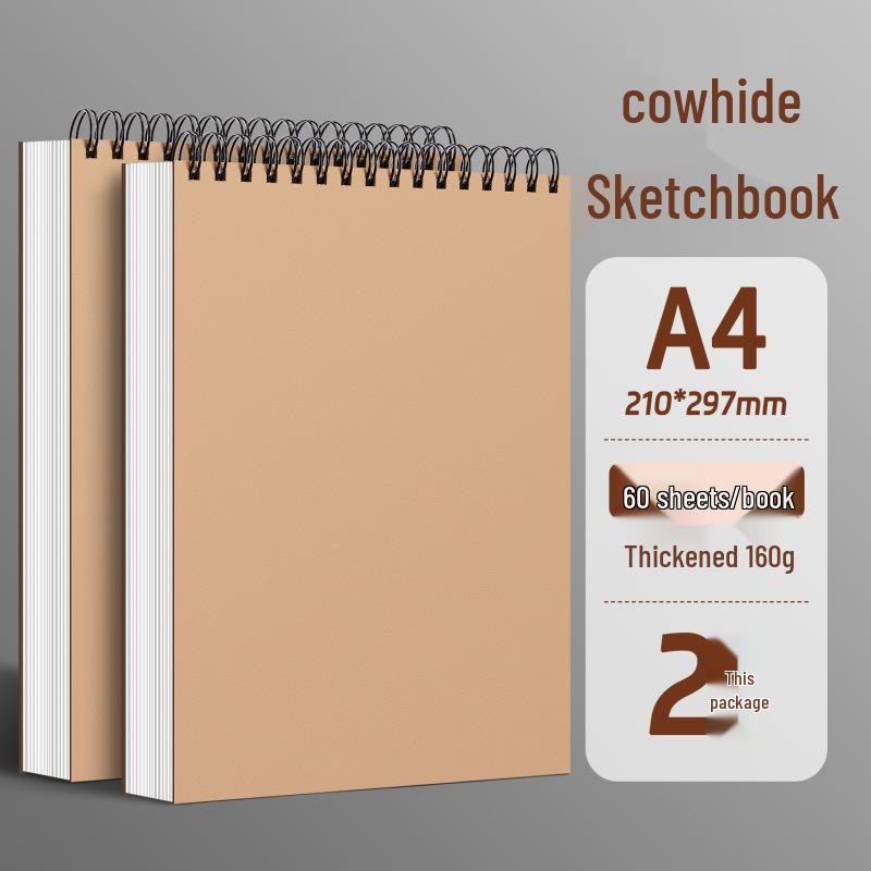 A4 Watercolor Marker Sketchpad - Thickened 160g 16K Sketchbook for Special Art Use.