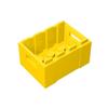 Non-Toxic 50G/12Pcs 30150 City Figure Container Accessories Building Blocks Crate Food Barrel Box Treasure Chest Bricks Toys Friends Parts