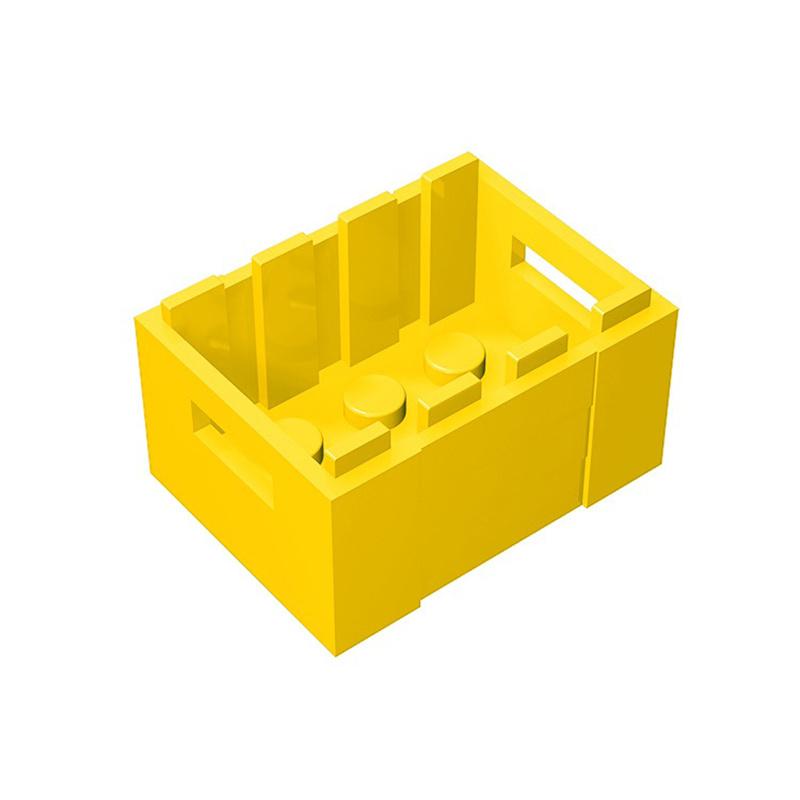 Non-Toxic 50G/12Pcs 30150 City Figure Container Accessories Building Blocks Crate Food Barrel Box Treasure Chest Bricks Toys Friends Parts