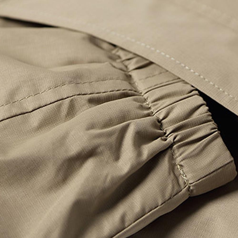 Men's  Winter Casual Zipper Stand Collar Pocket  Color Jacket Coat