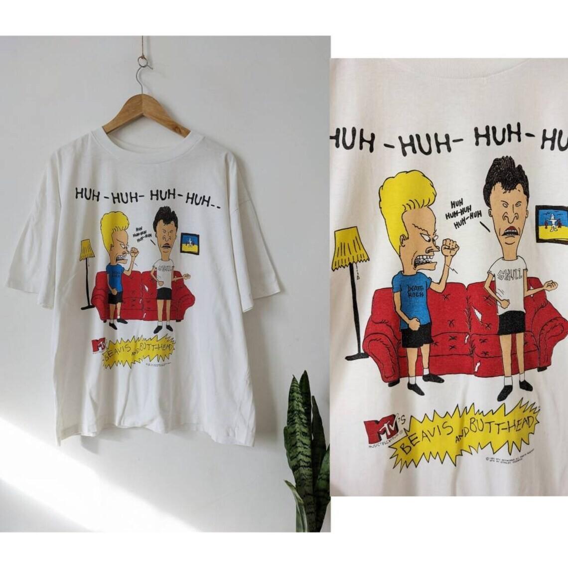 Vintage Beavis and Butthead MTV Movie Merch 1994 S